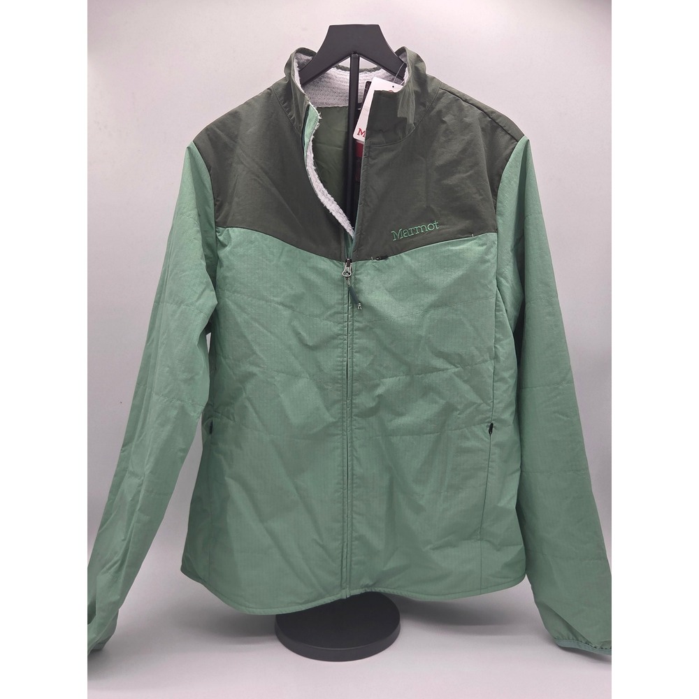 Marmot Macchia Jacket Alpha Fleece Lined Green Full Zip Women's M NWT